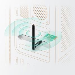 Tp-link Tarjeta WiFi PCI Express 150Mbps TL-WN781ND Adaptador Inalámbrico