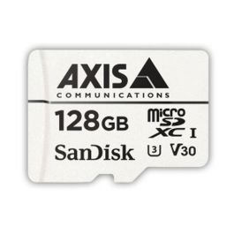 Axis Tarjeta micro SDXC 128GB de Alto Rendimiento para Videovigilancia y Almacenamiento Edge, Pack 10 unidades