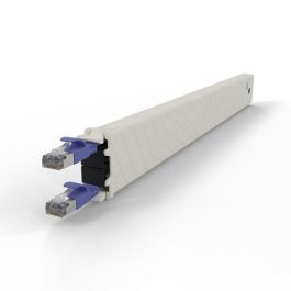 PATCHBOX patchbox.one Cassette 8RU STP Violeta - Cableado Cat.6a PoE Corning ClearCurve Fibra