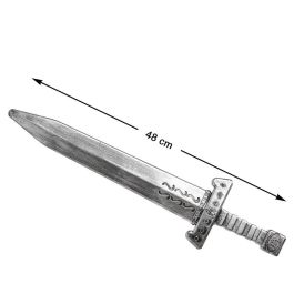 Espada Vikinga Corta 48 cm con Empuñadura de Guerrero para Cosplay y Festivales Medievales Precio: 1.68999974. SKU: B14KM5CQXY