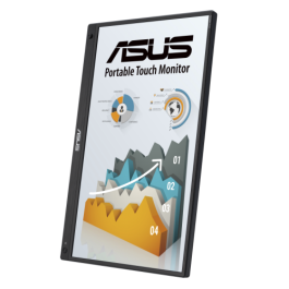 ASUS ZenScreen MB16AHT 39,6 cm (15.6") 1920 x 1080 Pixeles Full HD Pantalla táctil Negro ASUS ZenScreen MB16AHT 39,6 cm (15.6") 1920 x 1080 Pixeles Full HD Pantalla táctil Negro