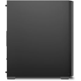 SHARKOON VS9 Midi Tower Negro ATX, micro ATX, Mini-ITX para PC con Gestión de Cables y Puertos USB 3.0