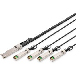 Digitus QSFP+ to 4XSFP+ 40G DAC Cable Direct Attach Cobre 1.0m