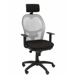 Silla Piqueras Y Crespo Jorquera Brazos Y Cabecero Regulables Mecanismo Sincro Ruedas Nylon Respaldo De Malla Gris Y Asiento Tapizado Bali Negro Precio: 376.89000019. SKU: S5703819