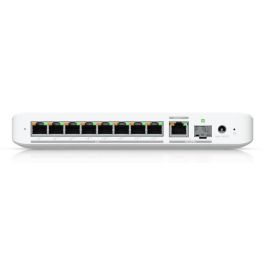Ubiquiti Switch Flexible 8 Puertos 2.5 GbE PoE++ con Uplink Combinado 10G SFP+/RJ45, 60W, 60 Gbps, Blanco
