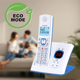 Alcatel F530 Voice Bleu Teléfono Inalámbrico con Identificador de Llamadas y Manos Libres - Azul
