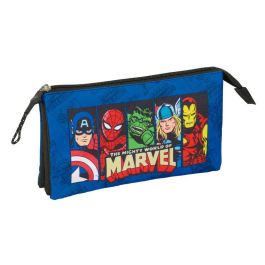 Safta Bolso Escolar Portatodo Triple Avengers 120x220x30 mm Precio: 15.49999957. SKU: B1ELMRYENE