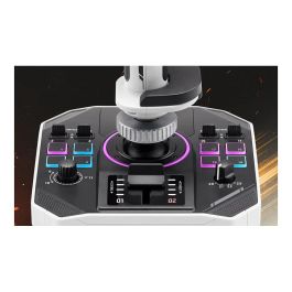 Thrustmaster Sol-R 1 Flightstick Joystick Espacial, 44 Botones, Tecnología HEART de 16 bits, Ambidiestro con Base