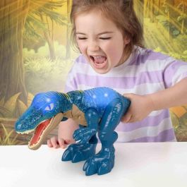 Imaginext Jct48 Figura de Acción Dinosaurio Baryonyx Jurassic World con Luces, Sonidos y Gruñidos, 10 Pulgadas