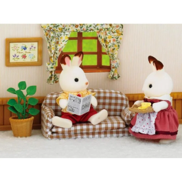 Sylvanian Families Papa Rabbit Chocolate Set de Salón con 1 Figura y 3 Accesorios Precio: 30.89000046. SKU: B1HMJPVFKQ