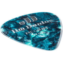 Dunlop Púas Genuine Celluloid Classic Turquesa - Medium Pack 72