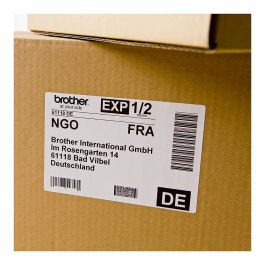 Brother Etiquetas Blancas Precortadas Para Envío 62x100 mm 300 Etiquetas