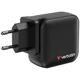 Cargador de Pared Universal GaN Verbatim Mini GaN Wall Charger/ 3xUSB Tipo-C/ 1xUSB/ 100W Cargador de Pared Universal GaN Verbatim Mini GaN Wall Charger/ 3xUSB Tipo-C/ 1xUSB/ 100W