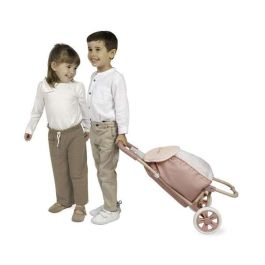 Decuevas Carro de Compra Infantil Rosa Tulipe 66x36x30 cm - Material: Metal, Plástico, Poliéster - Edad +3 años Decuevas Carro de Compra Infantil Rosa Tulipe 66x36x30 cm - Material: Metal, Plástico, Poliéster - Edad +3 años