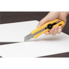 Olfa Cúter bnl-bt/40 con cuchilla 18 mm, mango ergonómico Olfa Cúter bnl-bt/40 con cuchilla 18 mm, mango ergonómico