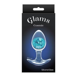 Plug Anal NS Novelties Glams Azul (8 cm)