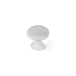 Rei mod. 760 Blister 4 Pomos Redondos para Mueble Zamak Acabado Blanco Poro ø25mm Precio: 9.68999944. SKU: S7912558