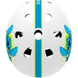 Disney DIS3496276261028 Casco de skate Stitch con Circunferencia de cabeza ajustable 53-57cm, Ventilación interna y Espuma para mayor comodidad Disney DIS3496276261028 Casco de skate Stitch con Circunferencia de cabeza ajustable 53-57cm, Ventilación interna y Espuma para mayor comodidad