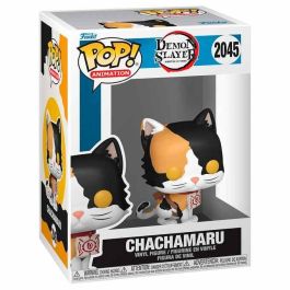 FUNKO Figura POP Demon Slayer Kimetsu no Yaiba Chachamaru de Vinilo en Caja Regalo
