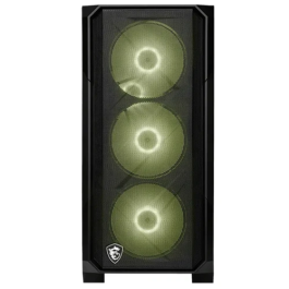 MSI MAG FORGE M120R AIRFLOW Minitorre ARGB con Flujo de Aire Optimizado y Ventiladores Preinstalados