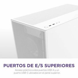 NZXT CM-H72FW-01 H7 Flow - Caja Semitorre de PC ATX/Micro-ATX/Mini-ITX, Blanco