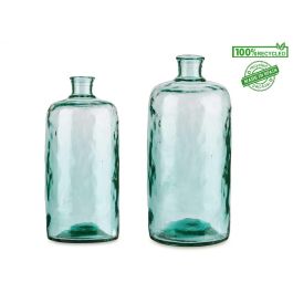 Botella Decorativa Vidrio Primavera 8L Giftdecor 19X42CM Botella Decorativa Vidrio Primavera 8L Giftdecor 19X42CM