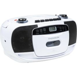 Thomson RK201CD Radiocasete portátil y reproductor de CD Blanco Thomson RK201CD Radiocasete portátil y reproductor de CD Blanco