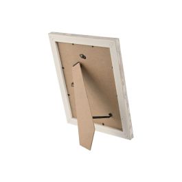 DKD Home Decor Marco de Foto 20x25 cm Estilo Scandi Blanco Natural, PS y Cristal, Pack de 2 Unidades DKD Home Decor Marco de Foto 20x25 cm Estilo Scandi Blanco Natural, PS y Cristal, Pack de 2 Unidades