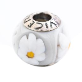 Abalorio Mujer Viceroy VMB0037-21 Gris 1 cm Abalorio Mujer Viceroy VMB0037-21 Gris 1 cm