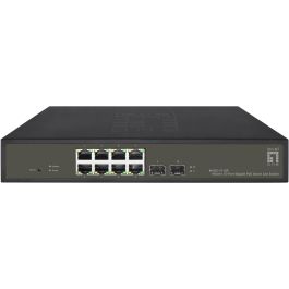 LevelOne GES-2110P Switch gestionado L2 8 puertos Gigabit Ethernet PoE+ 130W 2 SFP Rack 19" sin ventilador Precio: 211.59000049. SKU: B16GWDZ8KJ