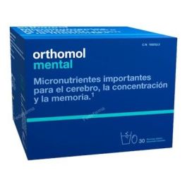 Orthomol Mental 30 Sobres y Cápsulas para Cerebro, Concentración y Memoria Precio: 68.9499998. SKU: B1B8V7XNYY