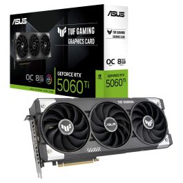 ASUS RTX 5060 Ti 8GB GDDR7 TUF Gaming OC 3Fan Tarjeta Gráfica