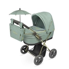 Coche de muñeca plegable capriccio con sombrilla y bolso - para muñecas de hasta 48 cm. 38x65x60 cm