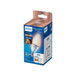 Bombilla led vela e14 4,9w 2.700k-6.500k 470lm wifi philips wiz