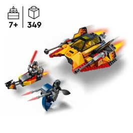 Lego Star Wars 75414 Snowspeeder en Llamas Juguete de Construcción para Niños de 7 años