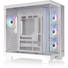 Thermaltake View 380 XL TG ARGB Snow White - Caja PC Midi Tower de Vidrio Templado con Iluminación ARGB