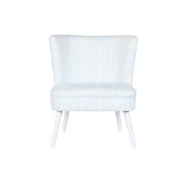 Sillon Mediterraneo DKD Home Decor Azul Blanco 67 x 85 x 73 cm