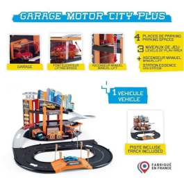 Majorette Garage Motor City Plus SMO3032160113280 - Juguete a partir de 3 años