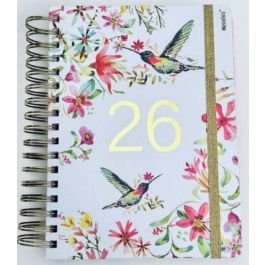Agenda Anual (2026) Mooving Floral Wire-O Tapa Extra Con Goma 165X220 D/P Agenda Anual (2026) Mooving Floral Wire-O Tapa Extra Con Goma 165X220 D/P Precio: 25.4999998. SKU: B1JL7MJJA4