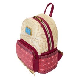 Loungefly Mochila Moana Vaiana Disney, 26cm, Piel vegana, Tirantes ajustables, Compartimento principal con cremallera, Bolsillo frontal