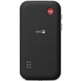 Doro X10 Teléfono para personas mayores 4G con pantalla de 2.4", Bluetooth, USB-C, SIM única, Negro/Blanco