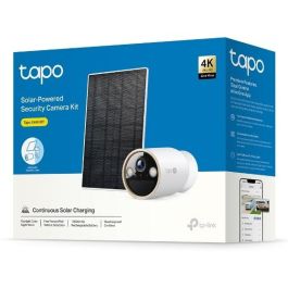 TP-Link C460 KIT(EU) Cámara de Seguridad IP Exterior Solar 4K, Wi-Fi, Visión Nocturna, Detección de Personas/Vehículos, IP66 Blanco