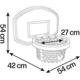 Smoby - Canasta de baloncesto - Accesorio tobogán Smoby - 3 en 1 - A partir de 3 años Smoby - Canasta de baloncesto - Accesorio tobogán Smoby - 3 en 1 - A partir de 3 años