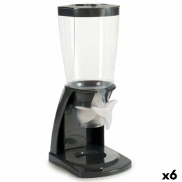Dispensador para Cereales Gris Polipropileno 16 x 40 x 20 cm (6 Unidades) Dispensador para Cereales Gris Polipropileno 16 x 40 x 20 cm (6 Unidades)