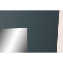 DKD Home Decor Espejo Oriental Azul Petroleo Rojo 2.5 x 70 x 90 cm