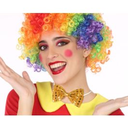 Pajarita Dorada Para Disfraz De Rey, Animador, Carnaval, Espectaculos, Gala, Noble O Artista