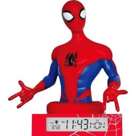 Kids Licensing SPD3621 Reloj Despertador con Figura 3D de Spiderman para Niños Kids Licensing SPD3621 Reloj Despertador con Figura 3D de Spiderman para Niños