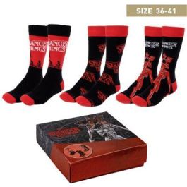 Cerdá Pack Calcetines 3 Piezas Stranger Things - 86% Algodón, 12% Poliamida, 2% Elastano Precio: 15.49999957. SKU: B1HX6LVYT6