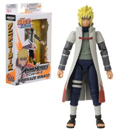 Bandai ANIME HEROES MINATO Figura de Naruto Namikaze de 17cm con +16 Puntos de Articulación Precio: 31.50000018. SKU: B1FAMPWJ53