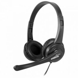 NGS VOX505USB Auriculares Estéreo con Micrófono, Conexión USB, Negros para PC, Portátiles y Consolas. Control Volumen, Ligeros 80g. Precio: 17.5000001. SKU: S7805038